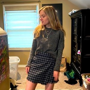 Plaid mini Urban Outfitters skirt